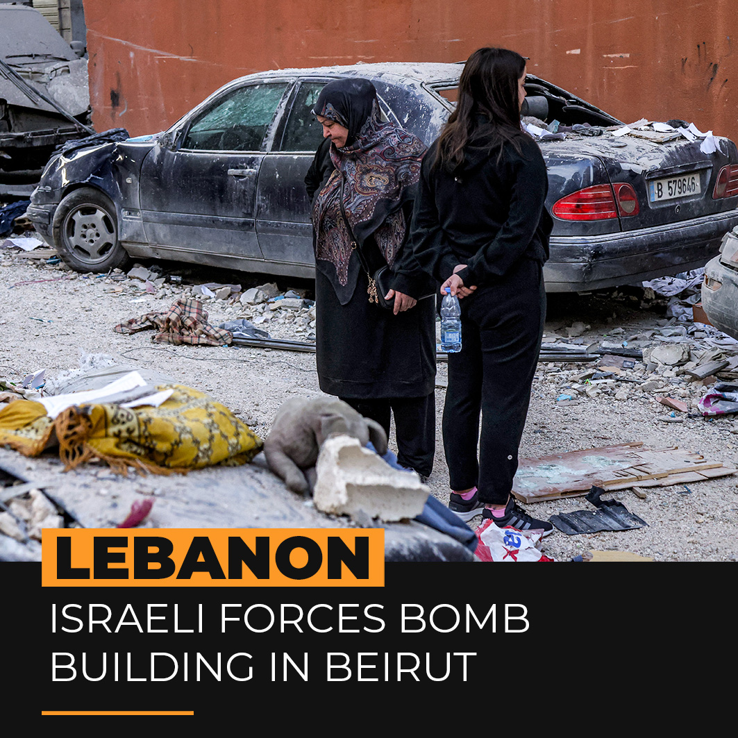 The Israeli military bombed a residential building in the suburbs of Lebanon’s capital Beirut, killing at least four people just days after an attack on the same area despite a ceasefire agreement with Hezbollah.