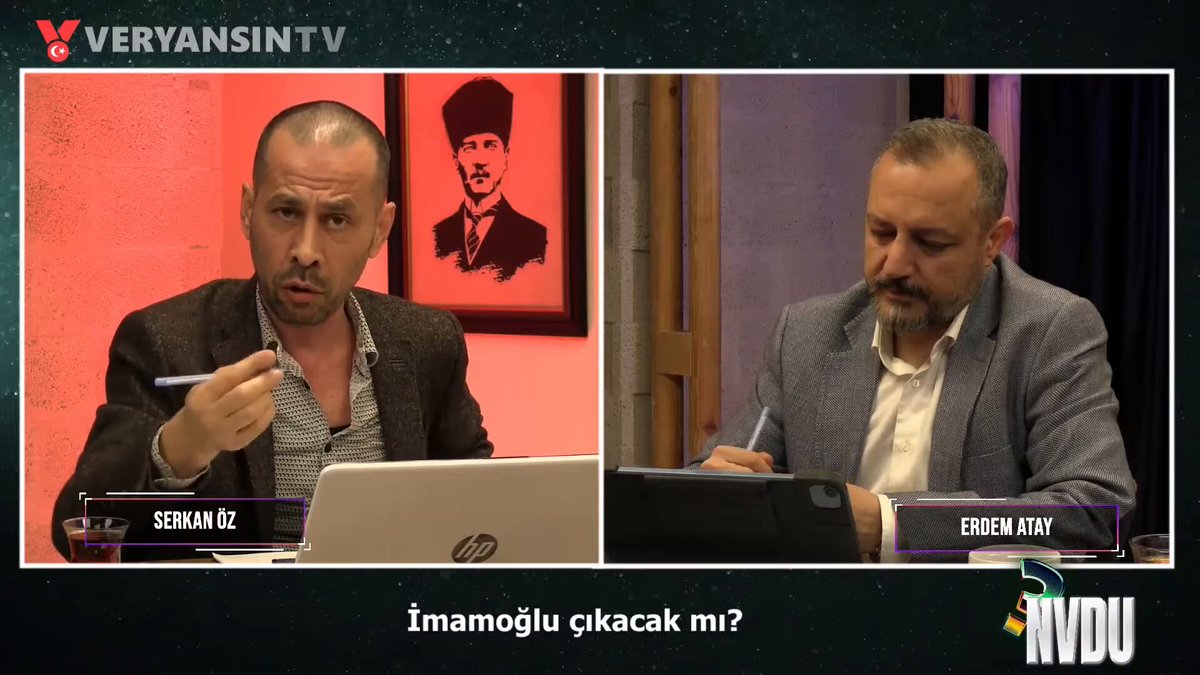 Genel Başkan Yardımcımız Serkan Öz: Özgür Özel bir mitinge 'Büyük Türk milleti' diye başlasın, istediği takiyyeyi yaparak konuşsun, 'Ne mutlu Türküm diyene' diyerek bitirsin. Başta ve sonda bu 2 cümleyi kullansın, cumhuriyetçiliğini bir görelim, bir tartalım! Deniliyor ki, "Hukuksuzluğun ve baskının geldiği böyle bir zamanda CHP ve Özgür Özel'e saldırı kime hizmet eder?" Cumhuriyete ve Atatürk'e hizmet eder! Bugün CHP'nin bu yönetimini, bu dilini, PKK ile ilişkisini yerle yeksan etmek; cumhuriyete ve Mustafa Kemal Atatürk'e olan borcumuzdur! #HalktanGelecekBirCevapVar #CVP #CumhuriyetçiVatanseverler #CumhuriyetçiVatanseverlerPartisi