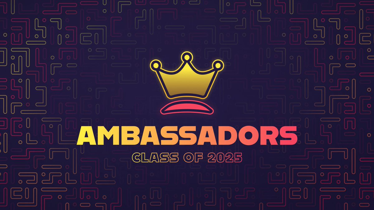 INTRODUCING THE 2025 CLASS OF Crowd Control AMBASSADORS 👑 We look forward to seeing what chaos you and your communities get up to this year! Argick GHOST Artemis 👻🔜 Nashville 26.2 El HMK Jambo 🐻 Josh Jepson Potaytosaurus 🦋 Robo - The Pickle Hero🧁🍩🥒 Tom Fawkes 🔥🔮 Mira 💋