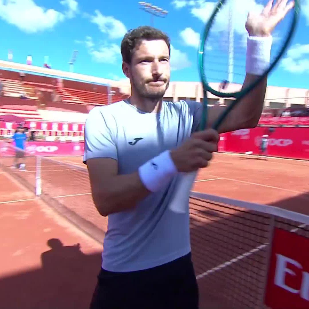 Red dirt, red-hot start 🔥 Carreno Busta claims his first ATP Tour clay win since 2022, defeating Lalami Laaroussi 6-1 6-3 in Marrakech. #GrandPrixHassanII