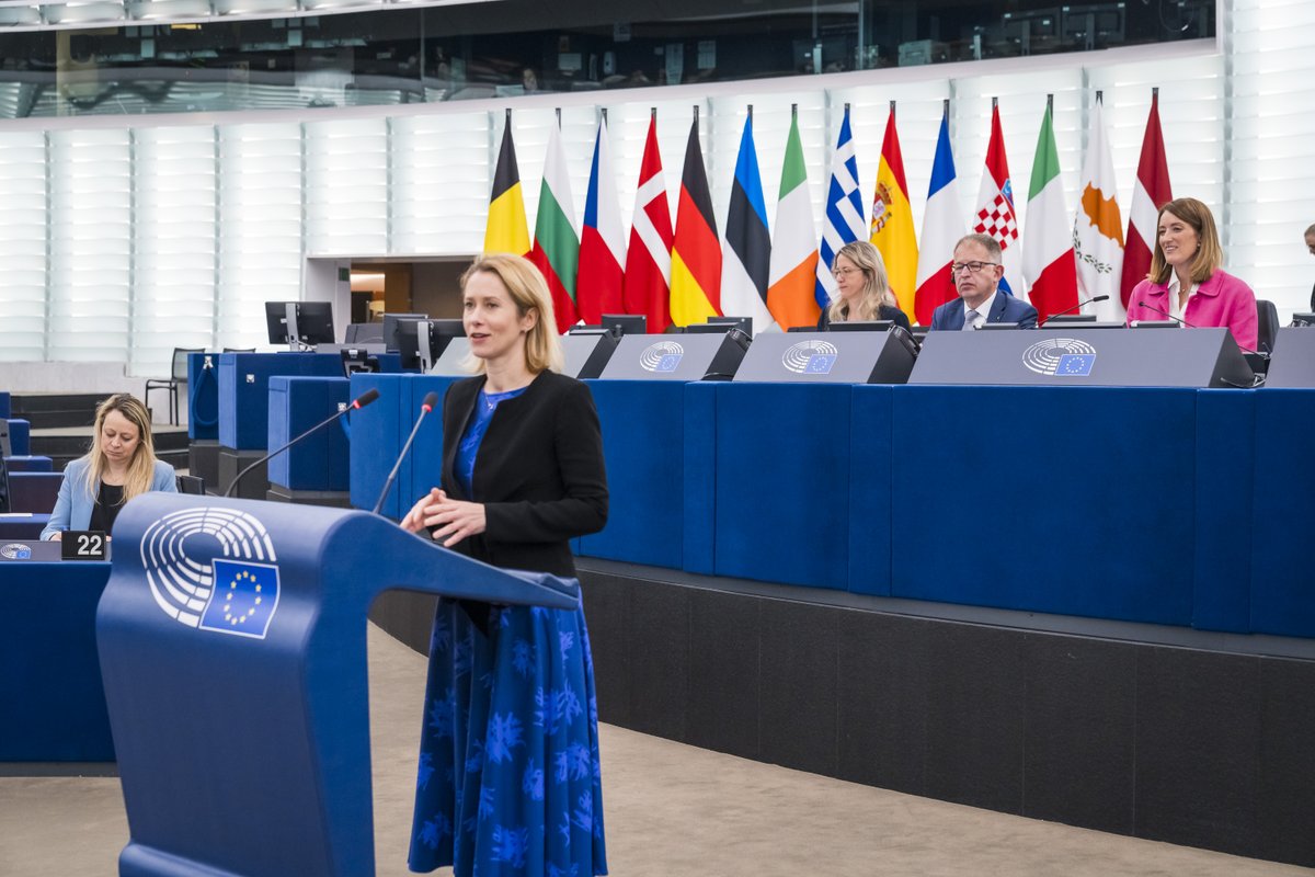 Russia is destroying Ukraine’s present while denying the country its future. Only justice will give every Ukrainian family the peace of mind they need to rebuild their lives. Extract from my speech at #EPlenary ↓