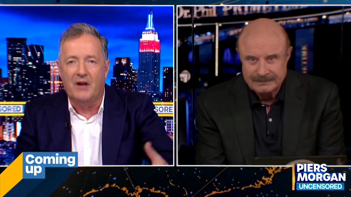 Dr Phil speaks to Piers Morgan about Kanye West's mental state, Luigi Mangione as he faces the death penalty, the effect of Andrew Tate on young people, receiving death threats and much more. Dropping at 8pm (3pm ET). SUBSCRIBE: Piers Morgan | Dr. Phil