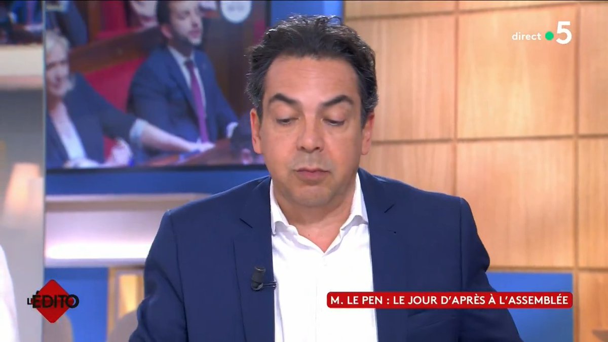 🔴 Condamnation de Marine Le Pen, le jour d'après à l’Assemblée : décryptage dans l’édito de #PatrickCohen ⬇️ #CàVous