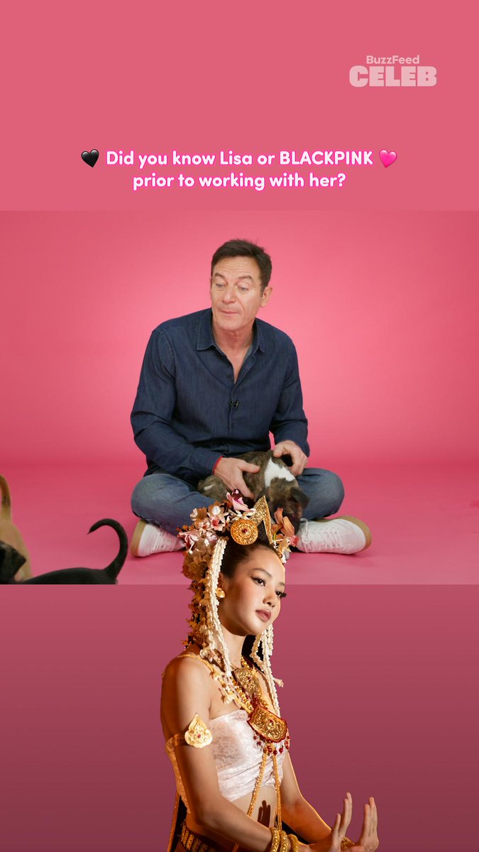 Jason Isaacs just confirmed Lisa is THAT girl on and off the stage. 🔥🎬 Watch the full Puppy Interview here: #Lisa #BLACKPINK #JasonIsaacs