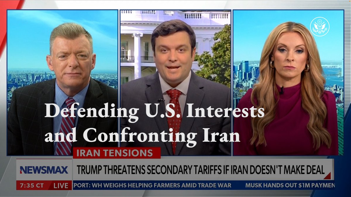 The United States has re-implemented our maximum pressure policy on the Iranian regime and taken steps to disrupt the flow of revenue from their illicit oil trade that the regime uses to fund their malign activities. President Donald J. Trump has made clear that America will defend our national interests.