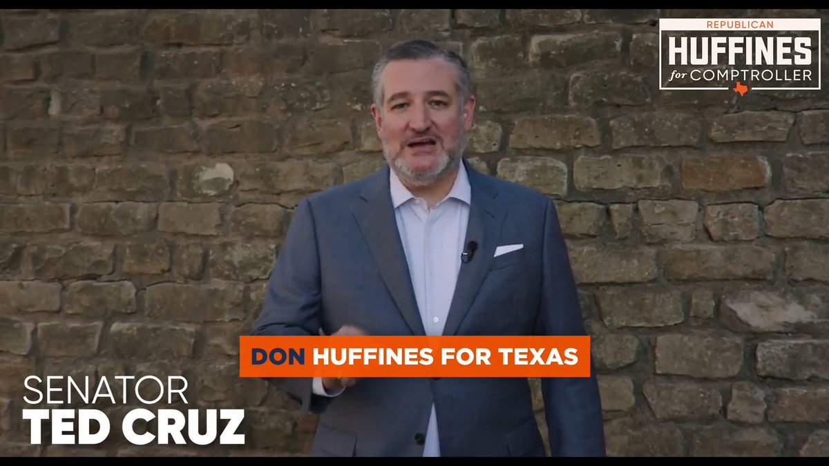 I am honored to receive one of the most sought-after endorsements in Texas politics, Sen. @TedCruz! Sen. Cruz knows I will DOGE government waste, improve efficiency, and eliminate fraud to give taxpayers MAXIMUM relief!
