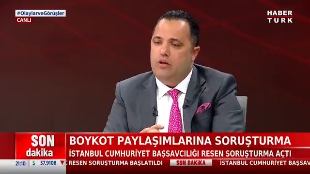 Boykot paylaşımlarına soruşturma... Boykot çağrısı suç mudur? Hukukçu Dr. Rezan Epözdemir #OlaylarveGörüşler'de anlattı.