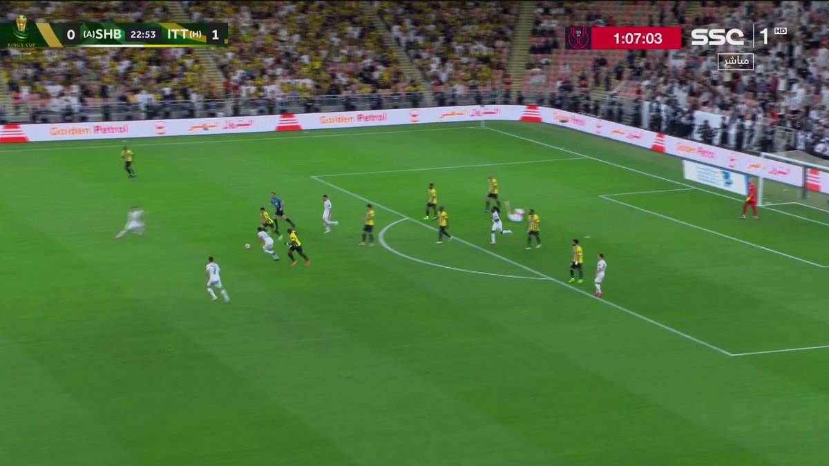 أنا اوجعتني ركبتي وانا بس اتفرج عليها .. الحكم كيف ماحسبها !!! كيف مشاها !!! عجيب !!!! #الشباب #كأس_الملك #الاتحاد_الشباب