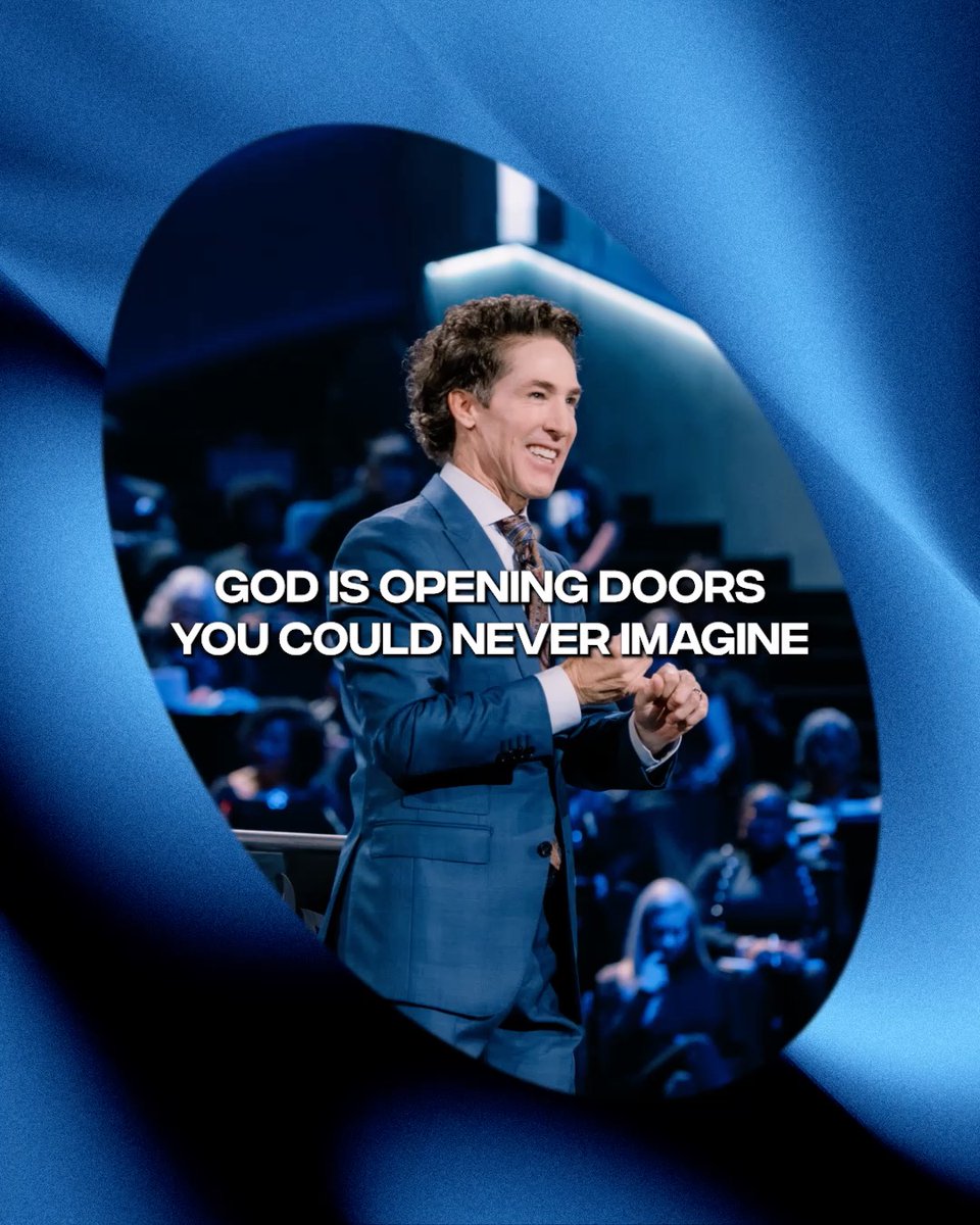 What you can’t see is God is talking about you to other people. He's speaking to them to be good to you, to give you favor. He’ll put you on their mind, and give them the desire to help you. Check out this new message from Joel! "You're Being Talked About":