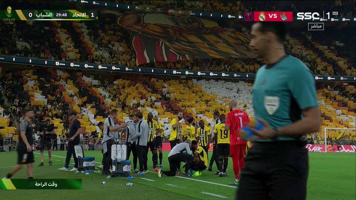 🎥 شاهد صنعة الله فـــي جمالهم 🤩💛 #الاتحاد_الشباب #أغلى_الكؤوس