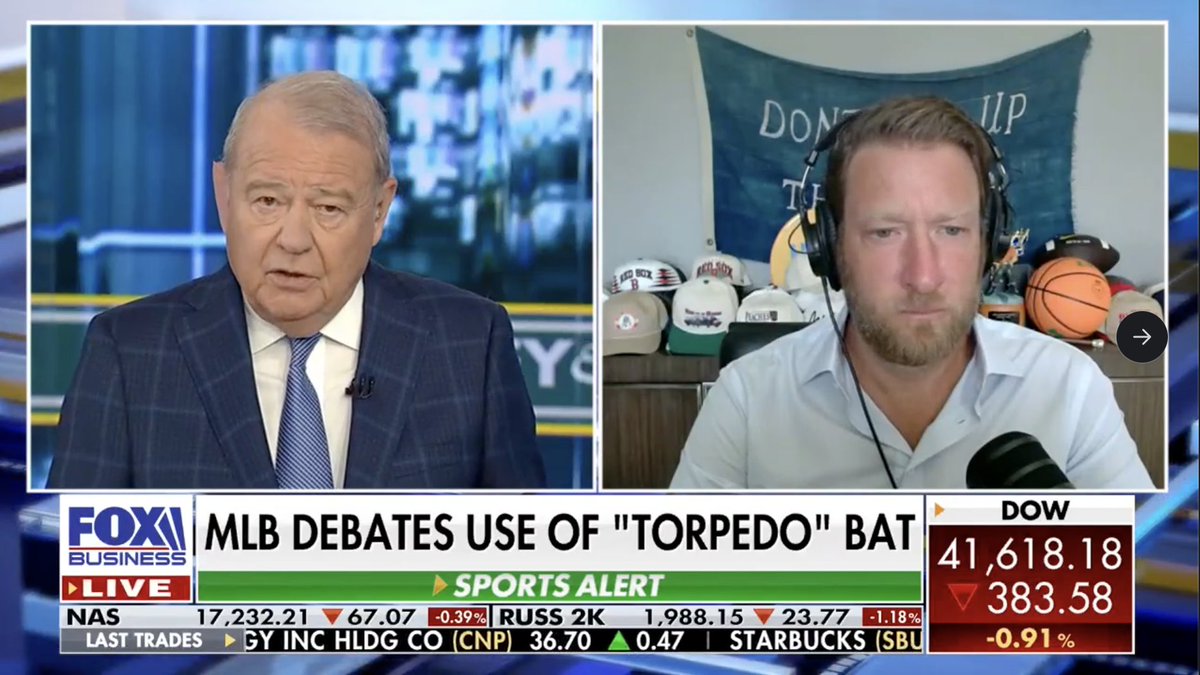 .Dave Portnoy joins Varney & Co. to discuss the Yankees' torpedo bat feud, ticket scalping and alleged sport betting harassment of NCAA athletes.