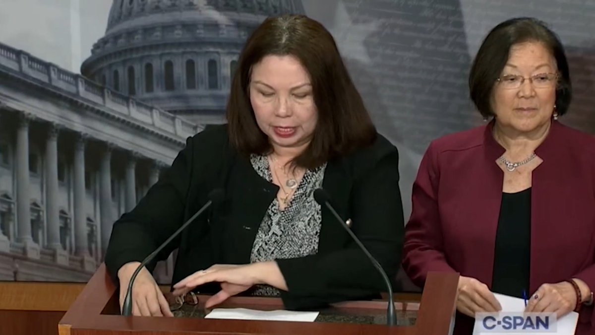 U.S. Sen. Tammy Duckworth (D-IL) continues her attacks on Defense Secretary Pete Hegseth after calling him a “fucking liar” last week: “Last week, I used some pretty colorful language to call Pete Hegseth a liar … I’d like to call him a disgrace as well.”