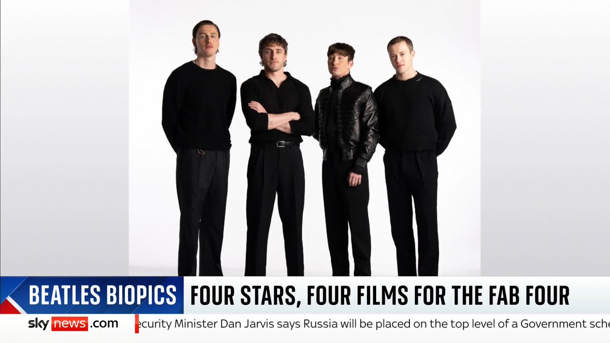 'I think they've nailed it' 🎶 Author of The Beatles and Fandom, Richard Mills, weighs in on whether the cast for Sam Mendes' four Beatles films fit the bill. 📺 Sky 501 and YouTube