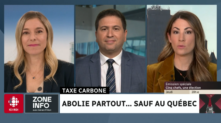 Avec l’abolition de la taxe carbone fédérale, les Québécois paient maintenant plus cher leur essence que presque partout au pays. Est-ce une situation soutenable? Québec doit-il emboîter le pas aux autres provinces? Salim Idrissi et Antonine Yaccarini en débattent à #ZoneInfo #ZIGF