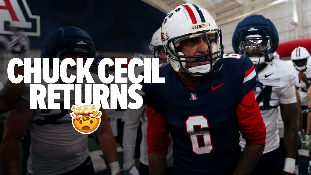 🚨BREAKING🚨 Chuck Cecil RETURNS 🤯 ...well we thought it was true until we looked at the calendar :(