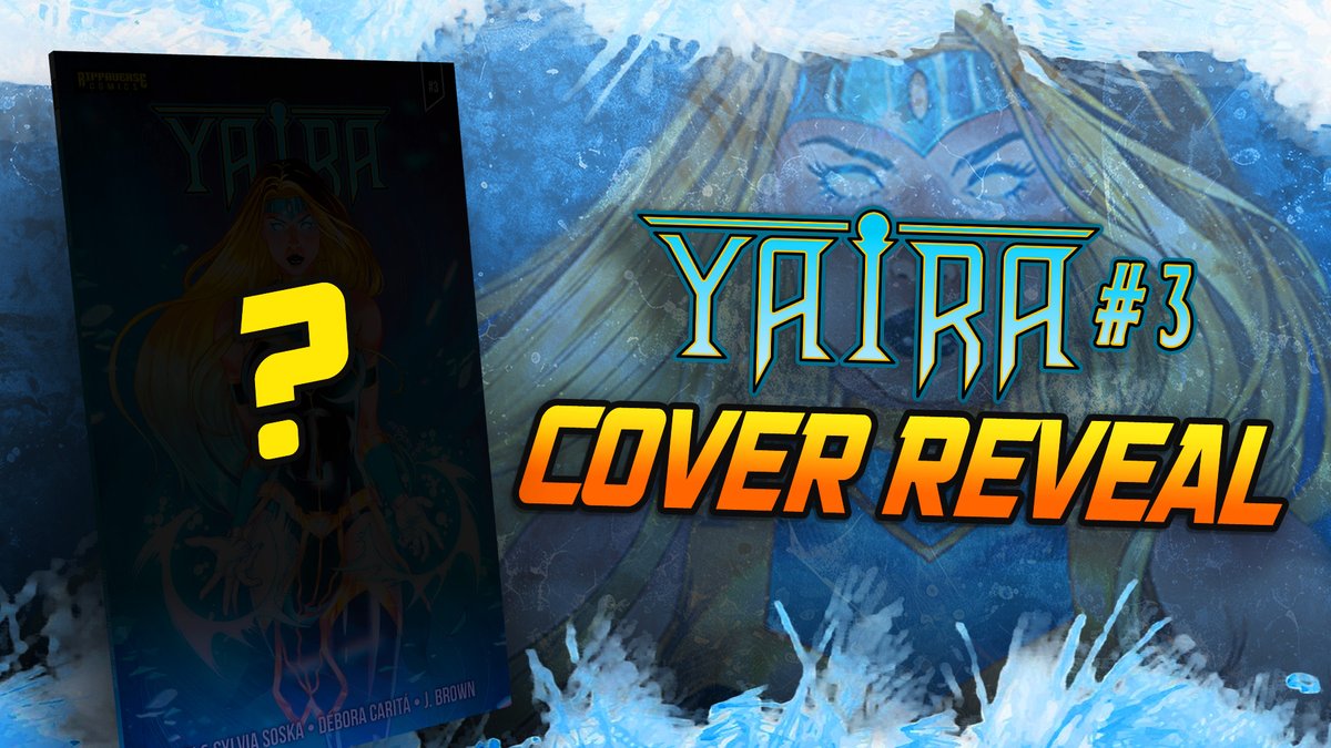 A CHILLING cover reveal! Yaira #3 is coming soon! You can get caught up on Yaira's adventures with Yaira #1 and #2 on our site shop!