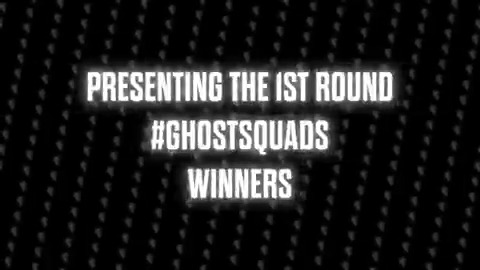 The official top 8 #GhostSquads moving onto the next round! 🏆👻 Congrats &amp; thank you to all participating squads!