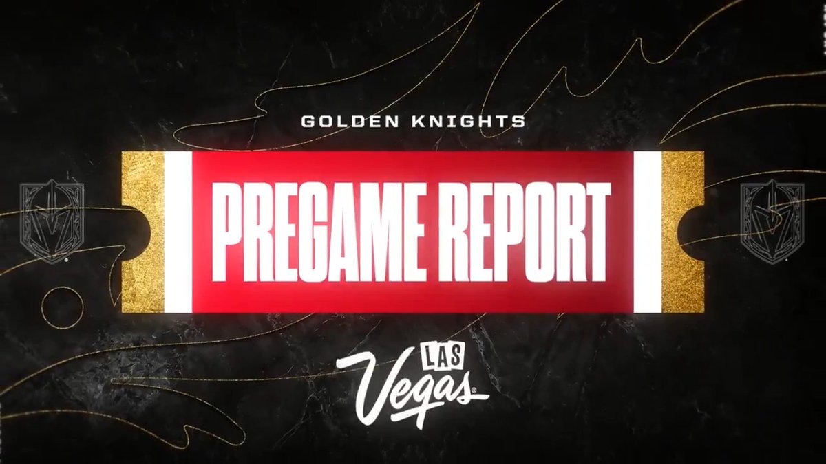 Get prepped and ready for tonight's matchup courtesy of Dave Goucher and Shane Hnidy 🤩👊 #VegasBorn | Las Vegas