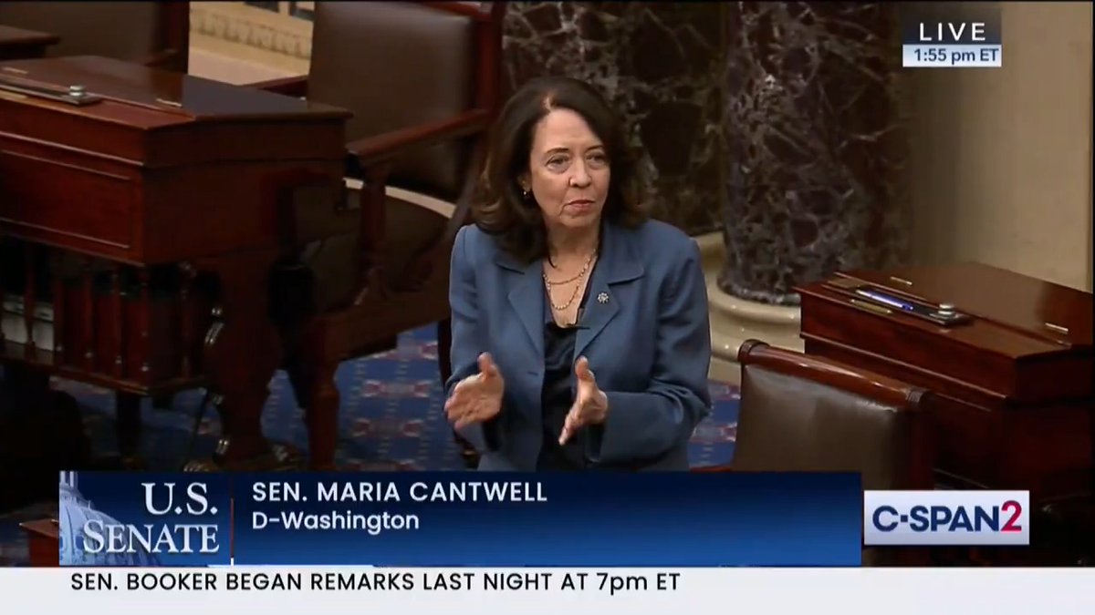 I so appreciate Sen. Cory Booker taking the Senate floor since last night to articulate the urgency of this moment. We are facing massive cuts to Medicaid. This is not a drill. This is now. This is happening.