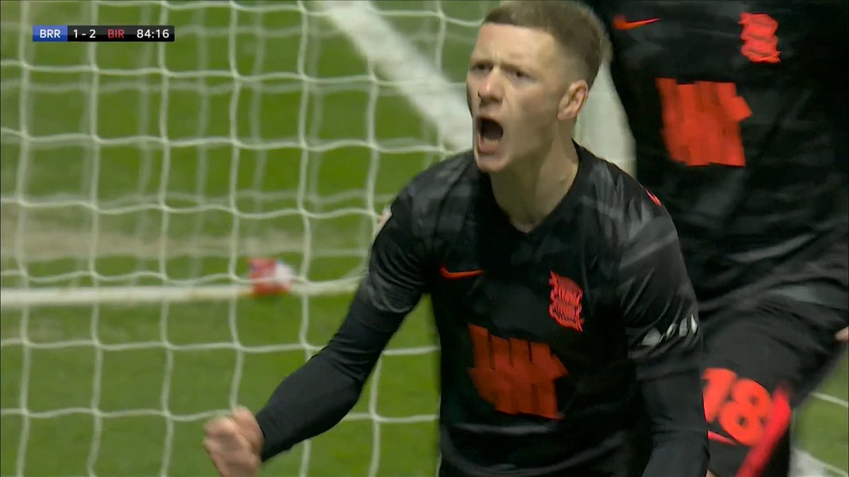 Jay Stansfield scores AGAIN! Birmingham's star man converts from the spot in the 85th minute to restore the Blues' lead 🎯