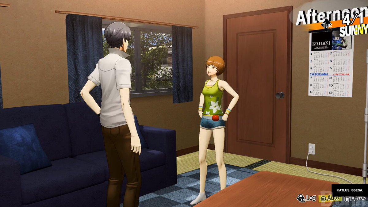 Persona 4 Rerun - updated rank 10 showcase - Chie Satonaka voice actress: LewdHeart - Teddie voice actor: bunYe - Credits: LeHornySFX3D🔞 (COMMS OPEN), OpenNSFW