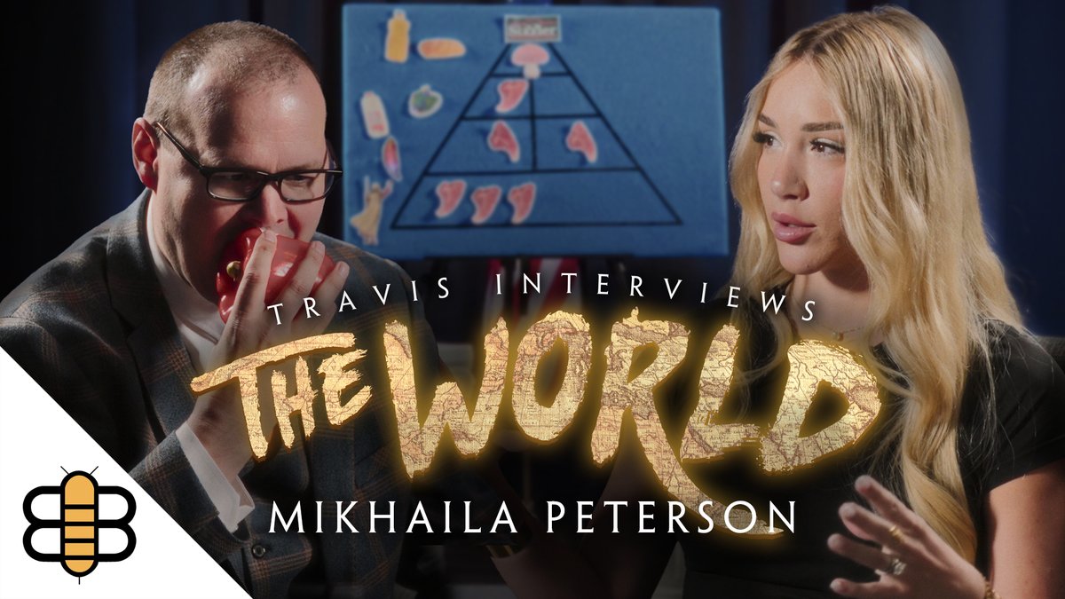 Travis continues on his quest to interview the entire planet. Up next: Mikhaila Peterson— daughter of notable Canadian Jordan B. Peterson and nemesis of cows.