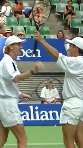 Throwback to 1997. HOW GOOD 🙌 Happy birthday, Todd Woodbridge