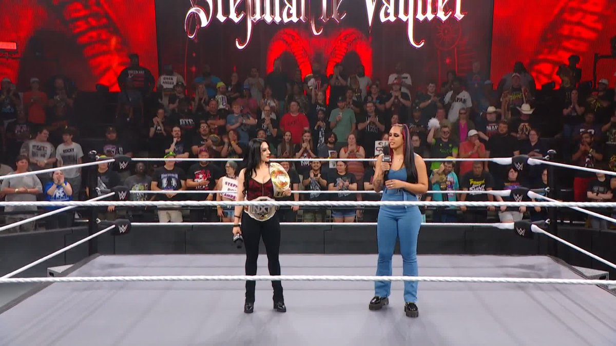 BREAKING: A V A has announced that Stephanie Vaquer will relinquish the Women’s North American Championship, and a Six-Woman Ladder Match at #StandAndDeliver will determine a new champion. #WWENXT