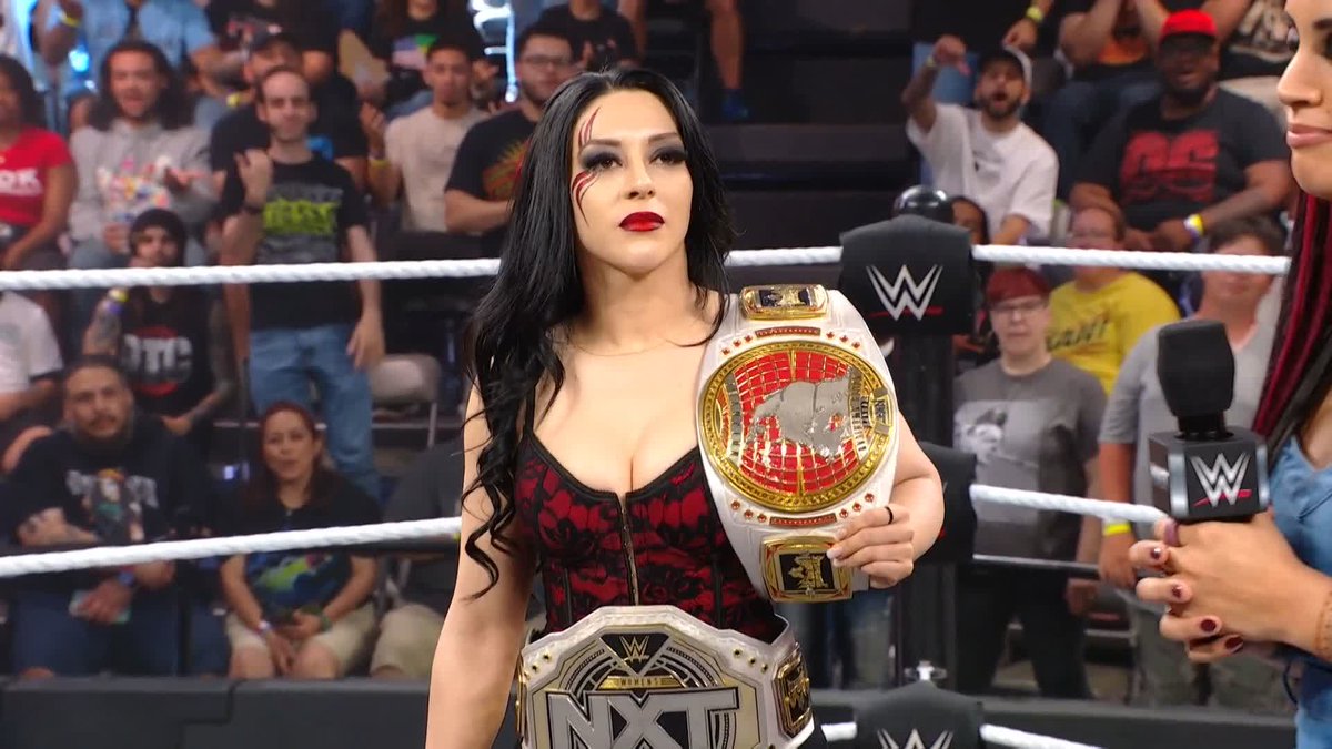 Ava junto con Stephanie Vaquer acaba de anunciar que el Campeonato Femenino Norteamericano de #WWENXT ha quedado vacante 🔥