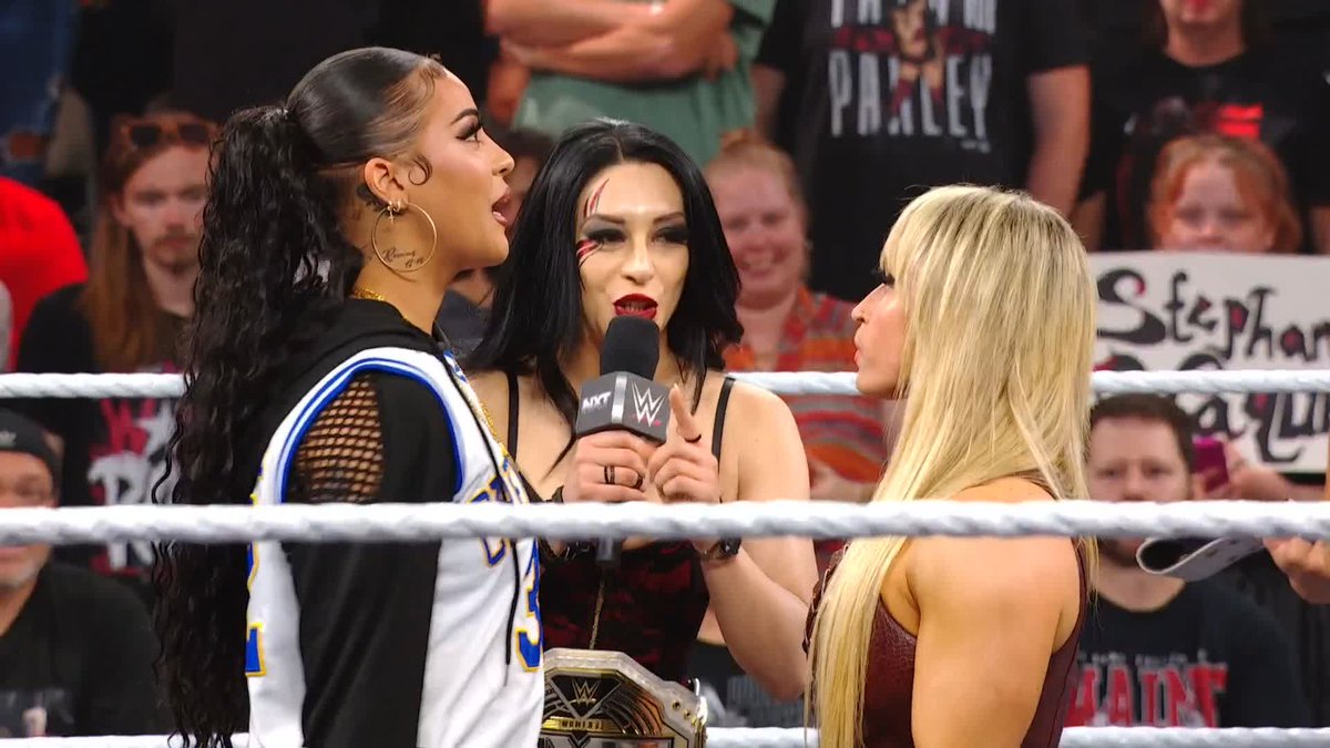 THIS IS CHAOS!!! 😱 𝙹 and Jordynne Grace can't be contained!!! #WWENXT