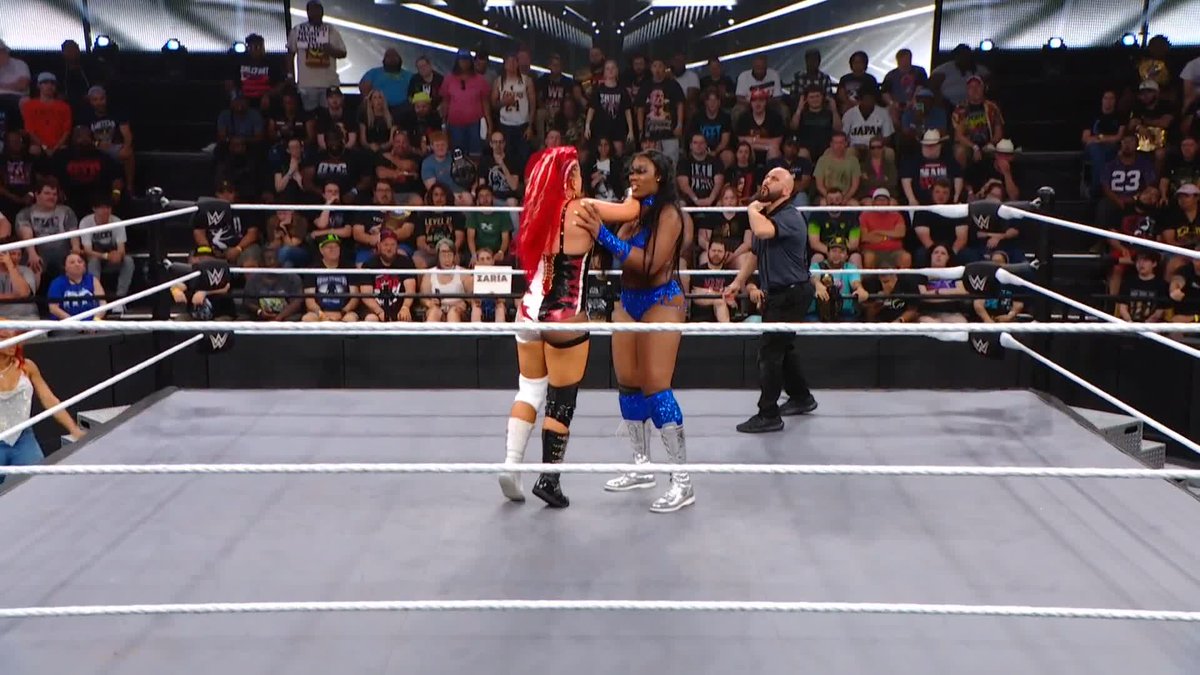 .Lash Legend and ZARIA are doing WHATEVER it takes to get to Las Vegas! 👊 #WWENXT
