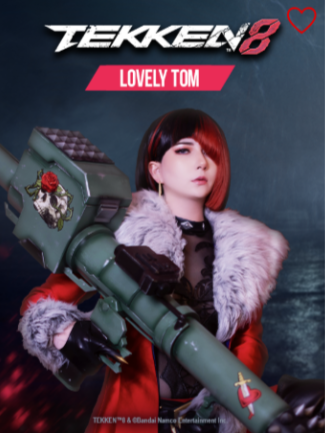 Witness the beauty and power of Anna Williams. (cosplayed by Akemikun) Get your own Lovely Tom today and settle the sibling rivalry once and for all!