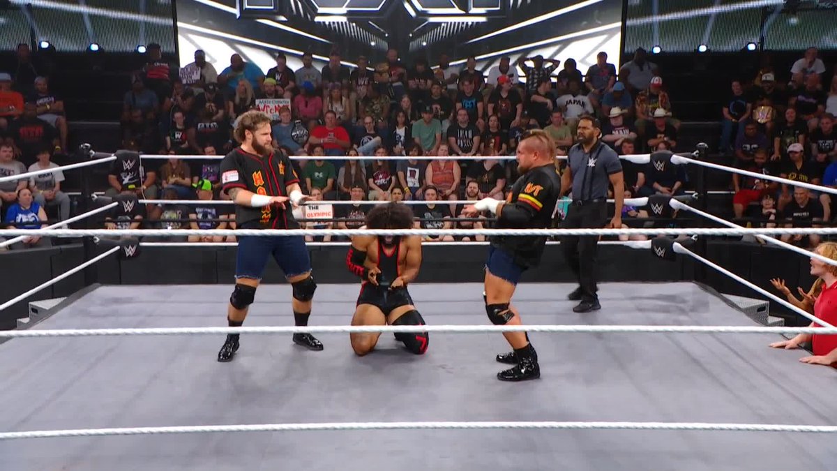 YES BOY?! YES BOY!!! Hank Walker and Tank Ledger are rolling! 👊 #WWENXT