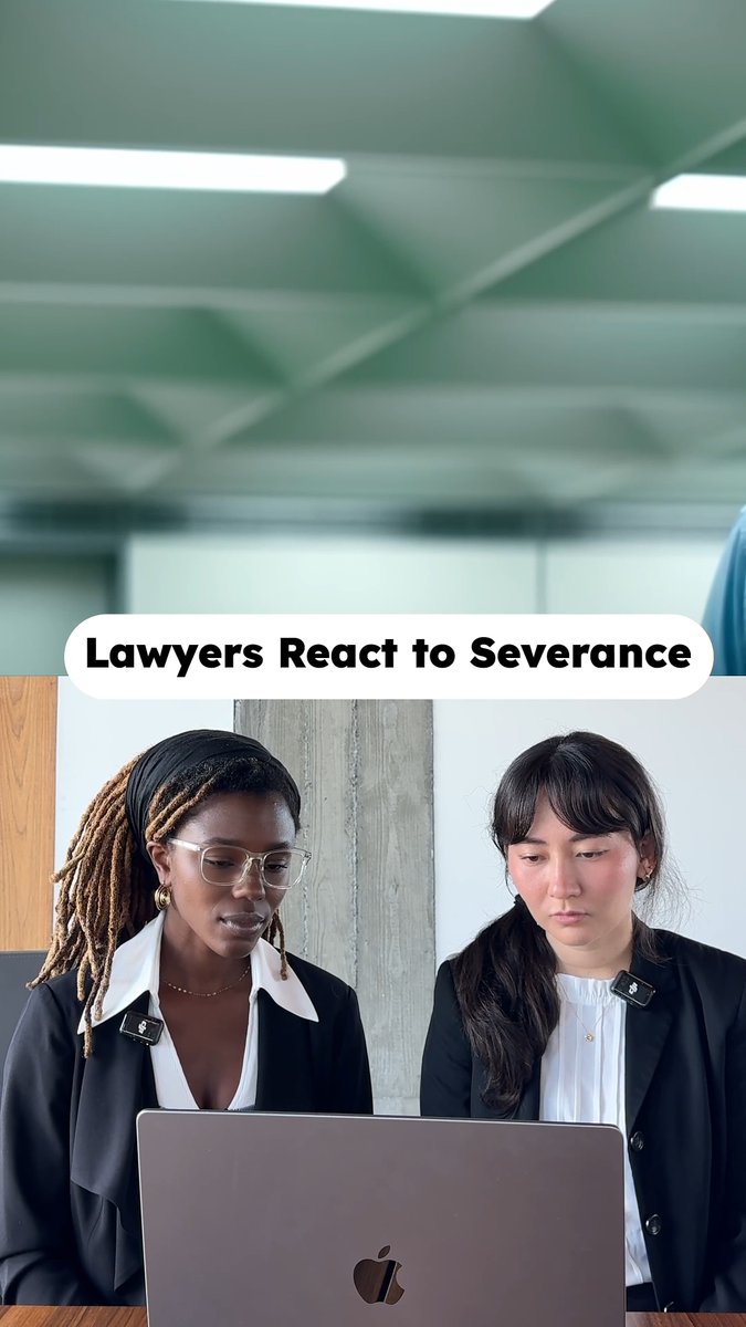 Lawyers react to Severance amazingcree Your Scumbag Dad