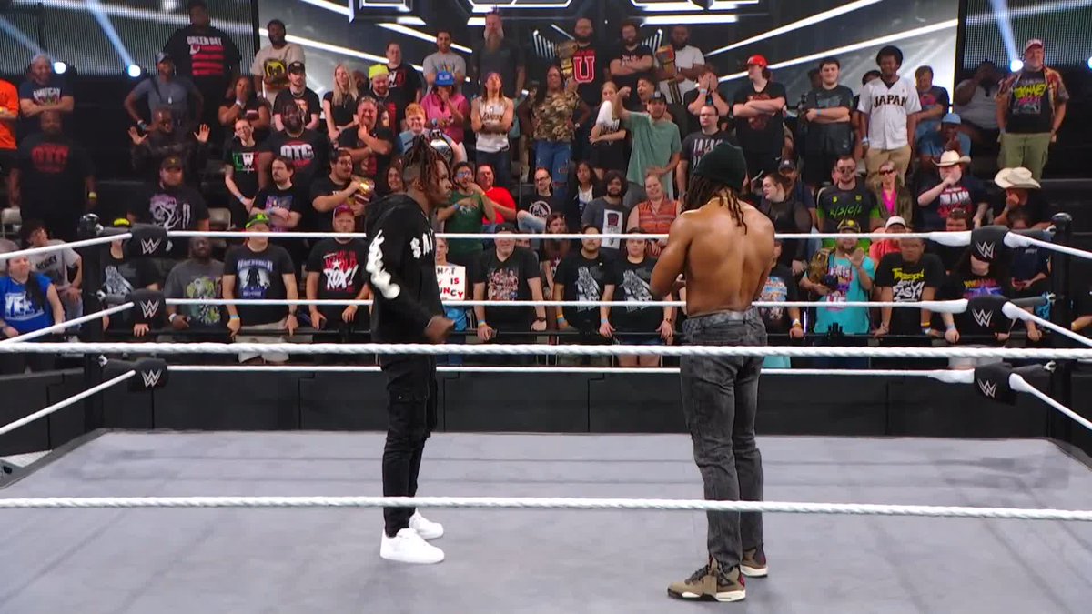 "You ain't Trick Williams, you Carmelo Hayes." Je’Von Evans isn't holding back 😱 #WWENXT