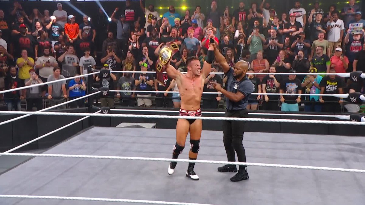 HE DID IT!!!! RICKY SAINTS IS THE NEW NORTH AMERICAN CHAMPION!!! #WWENXT