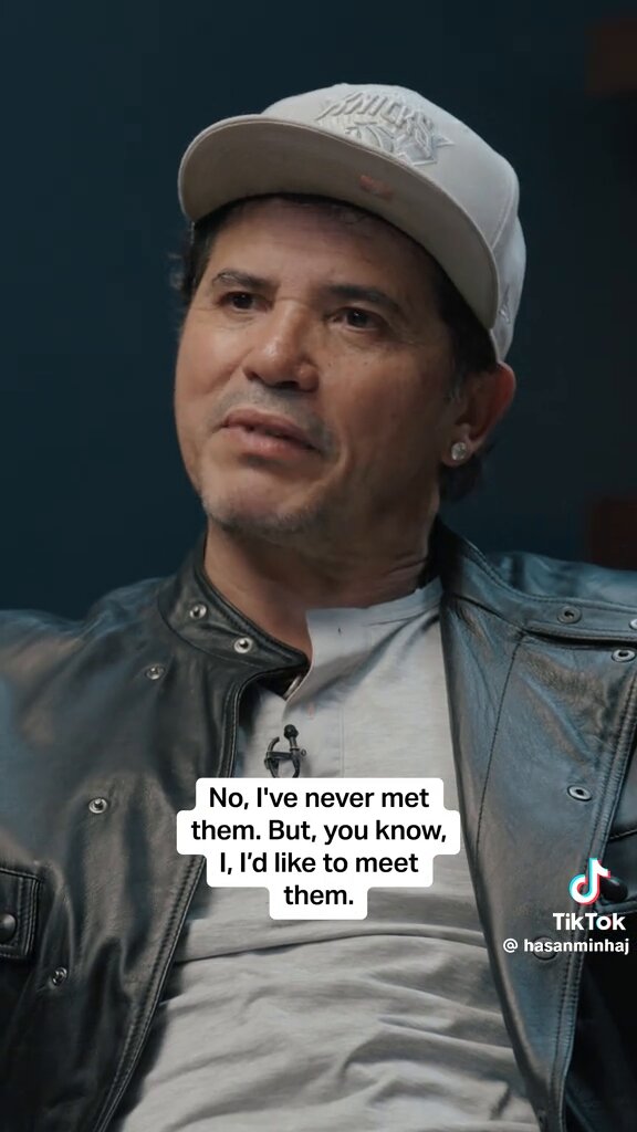 .John Leguizamo speaks for me
