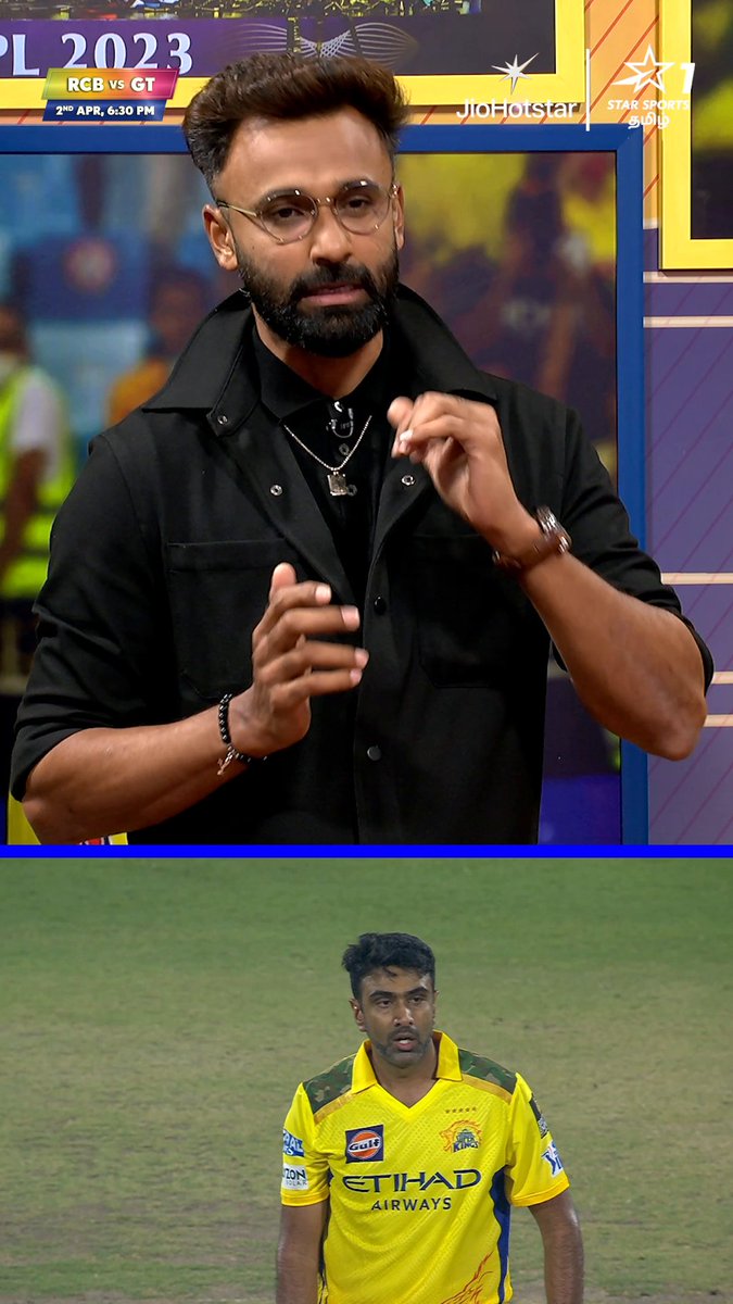 தேவைப்பட்டால் Team-காக Ashwin-ஐ Drop பண்ணலாம் - Yomi☹️ 📺 காணுங்கள் | Tata IPL 2025 | இன்று, 6:30 PM | RCB vs GT | Star Sports தமிழில் #IPLOnJioStar #IPL2025 #TATAIPL #RCBvGT Yomahesh Vijayakumar