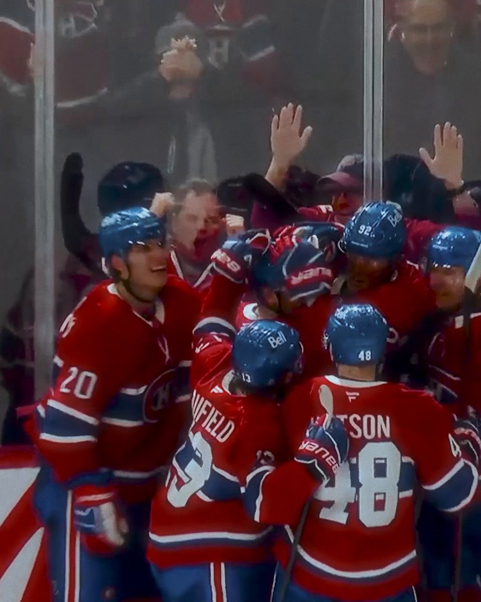 The second-fewest seconds between goals in regulation and overtime by the same player in NHL history. 🚨 Oh, and the x - Canadiens Montréal maintain their place in the second Wild Card spot in the Eastern Conference for the third straight day.