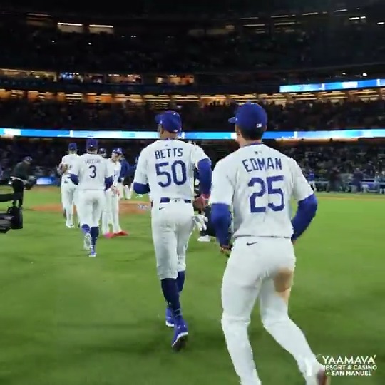 Victory formation! Dodgers x Yaamava' Resort & Casino