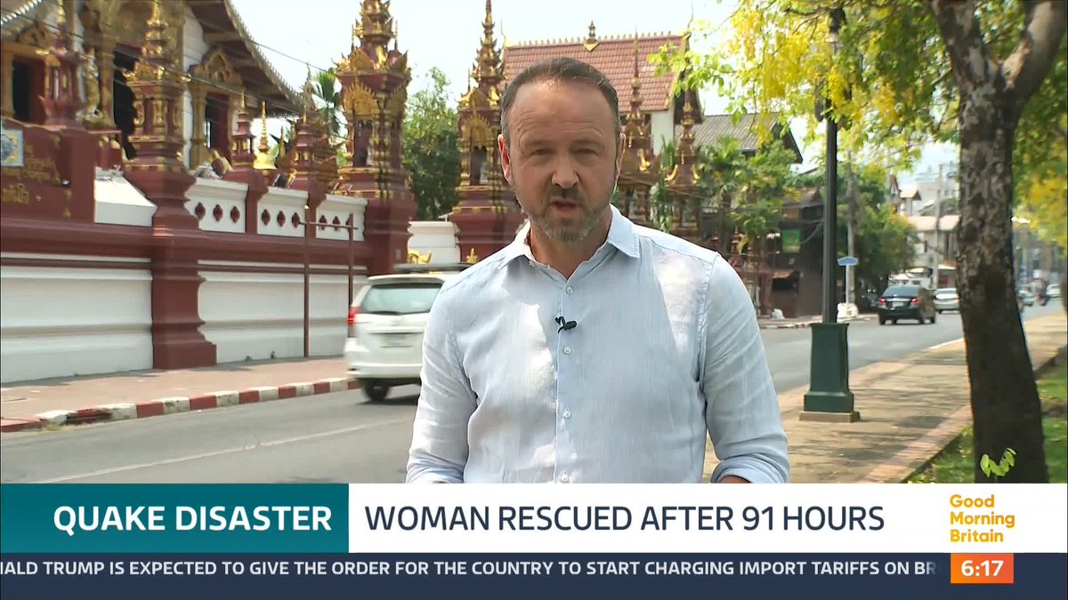 Earthquake rescue workers have pulled a woman alive from the rubble of a building in Myanmar's capital after more than four days, but hope is fading of finding many more survivors of the earthquake that killed at least 2,000. @swainitv has the latest.