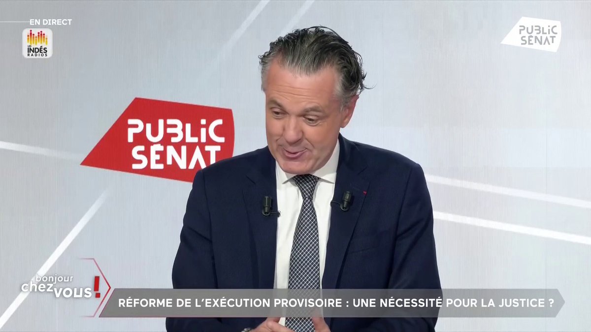Mobilisation du RN : "C'est évidemment leur droit, et c'est une manière de se victimiser", dit Christophe Béchu. "Il faut quand même se souvenir que rien de tout ça n'existerait si à la base le RN n'avait pas fraudé. (...) Ils jouent avec le feu." #BonjourChezVous