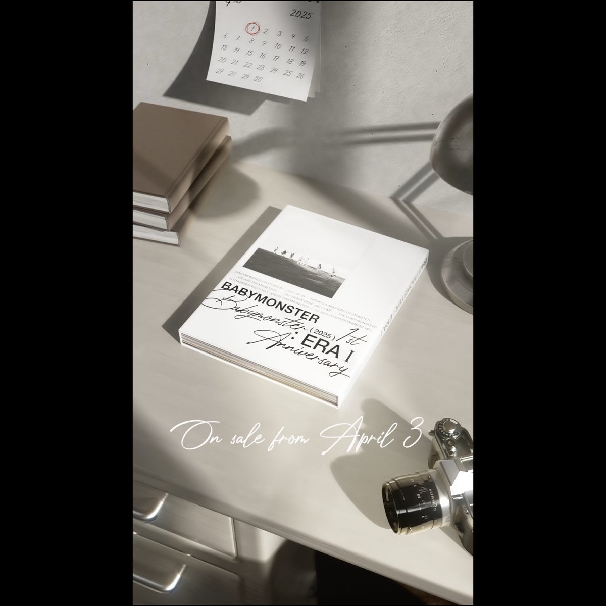 #BABYMONSTER : ERA l 1st Anniversary Photobook MOTION COMING SOON 2025.04.03 THU 3PM (KST) #베이비몬스터 #BABYMONSTER1stANNIVERSARY #1st_APRIL_FULL_of_BABYMONSTER #BABYMONSTER_ERA_l #PHOTOBOOK #YG