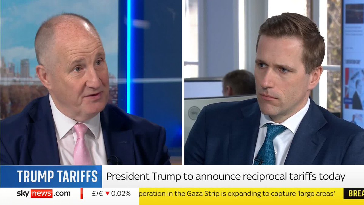 .Kevin Hollinrake MP: 'I didn't hear any negotiations in the US about a trade deal. All I saw was Starmer talking about a state visit.' Wilfred Frost replies: 'In four years you didn't get a deal with Trump. To claim they have done nothing is just wrong.'