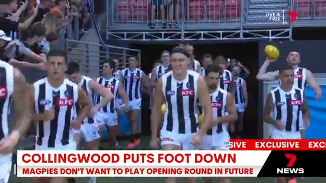 Collingwood has made a plea to AFL house ahead of a crucial meeting of club bosses. Chief Football Reporter Mitch Cleary has the exclusive details. 7AFL #7NEWS