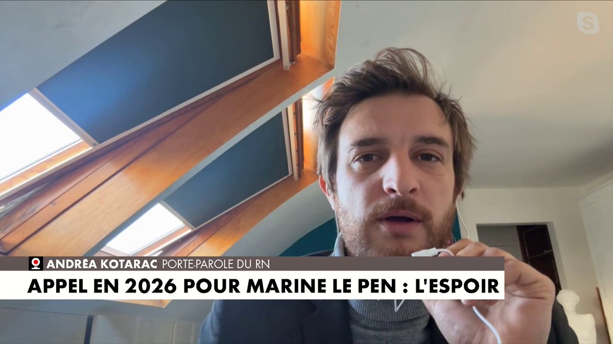 Après la condamnation pour détournement de fonds de Marine Le Pen à deux ans de prison ferme et cinq ans d'inéligibilité avec application immédiate, le porte-parole du RN Andréa Kotarac est scandalisé : «C'est une tentative d'exécution politique», dans #MorandiniLive.