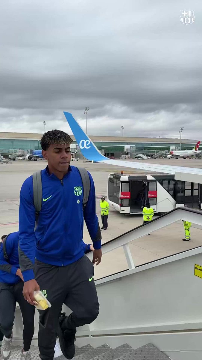 ✈ Wheels up to Madrid #AtletiBarça | #CopaBarça
