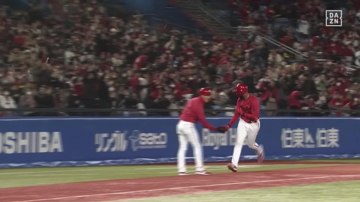 赤い弾丸 凄まじい打球速度 ファビアン 来日初ホームラン “野球一本” 「DAZN BASEBALL」 月々2,300円 （年間プラン・月々払い） 初月無料！4/14まで 登録はこちら⏬ ⚾プロ野球(2025/4/2) 🆚ヤクルト×広島 📱Live on DAZN #オレをみろ #carp