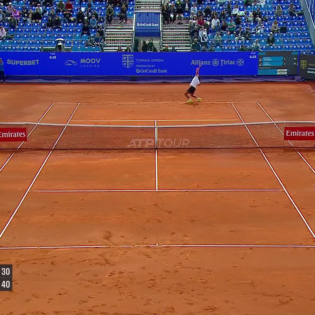 Cleeaan hitting from Flavio Cobolli 😮‍💨 #TiriacOpen