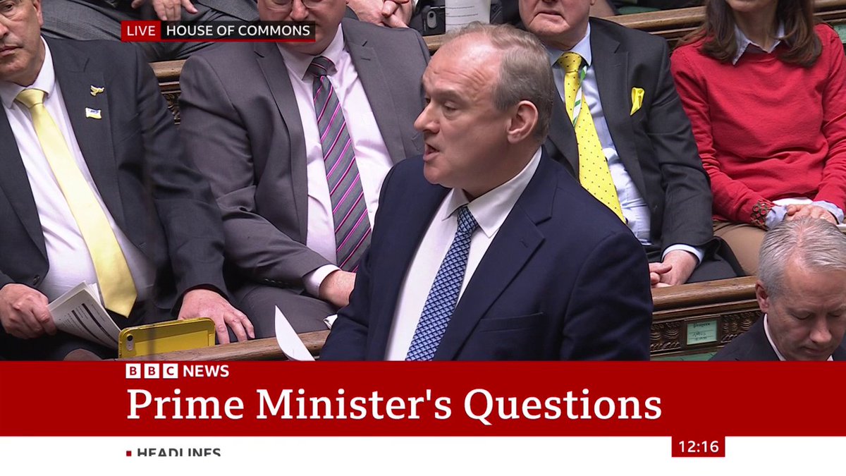Ed Davey asks can the PM guarantee that Thames Water will not be allowed to increase water bills and dump sewage under US private equity giant KKR? Keir Starmer says he's pleased the government has “passed the Water Act” #PMQs